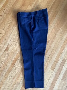 LOFT Crop Julie Pants in Navy